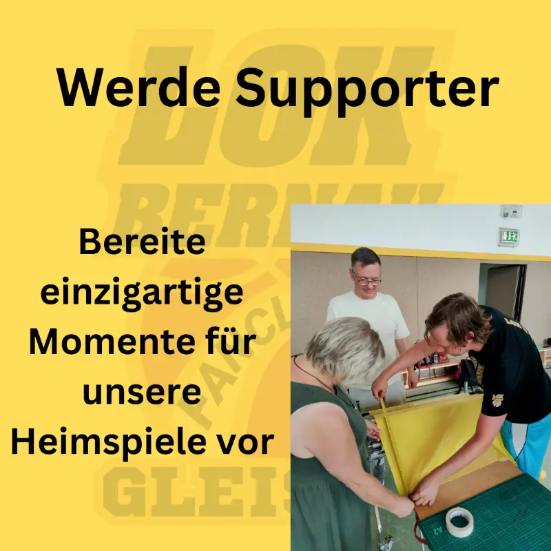 Werde Supporter 4 - Vorbereitung Fanevents