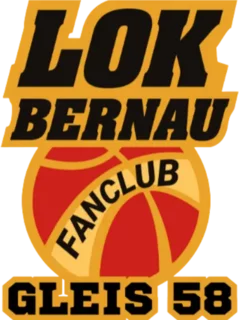 Logo des offiziellen Fanclubs des SSV LOK Bernau Gleis 58