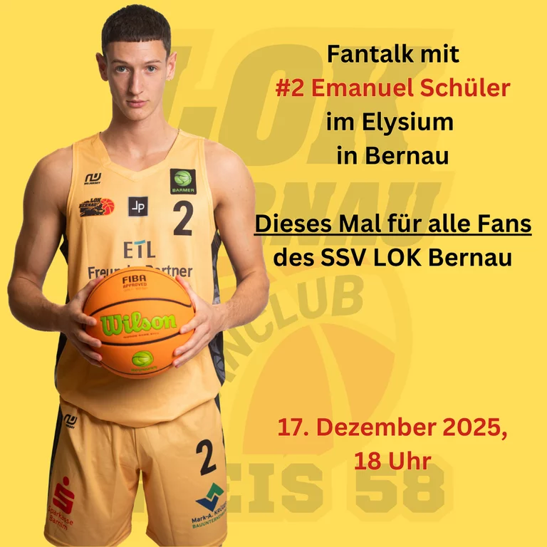 Fantalk mit Emanuel Schüler am 17.12.2025