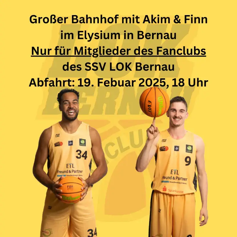 Fanclub trifft Lok - Akim und Finn - Februar 2025